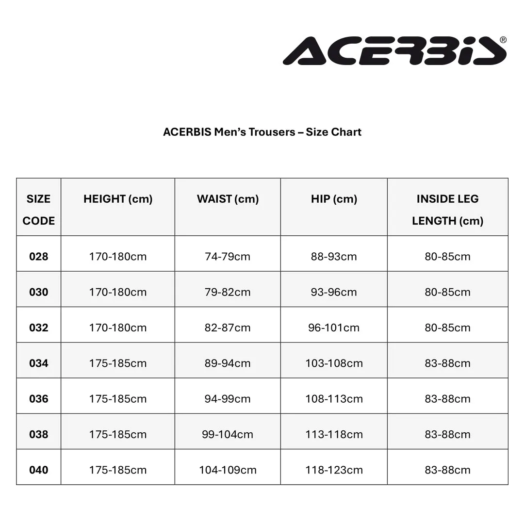 ACERBIS MX Track Pants.