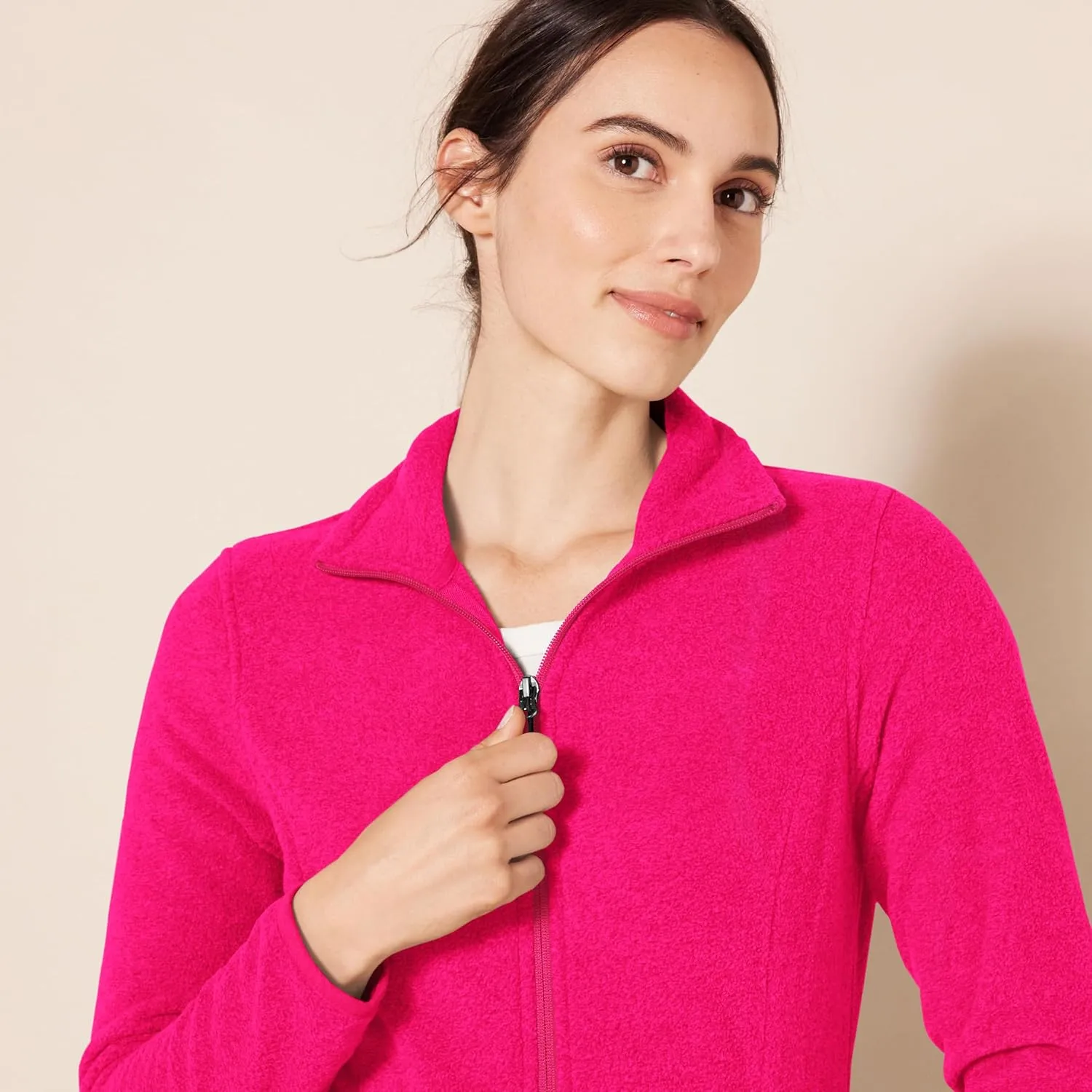 Amazon Essentials Women's Classic-Fit Full-Zip Polar Soft Fleece Jacket (Available in Plus Size)