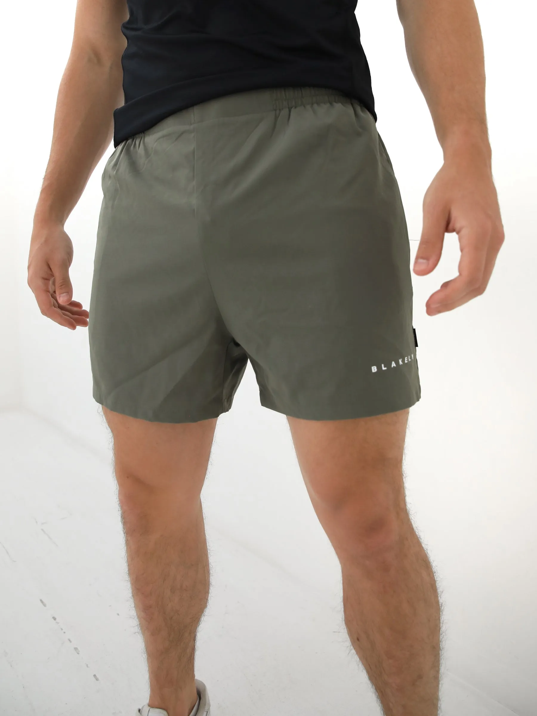 Apex Gym Shorts - Dark Green