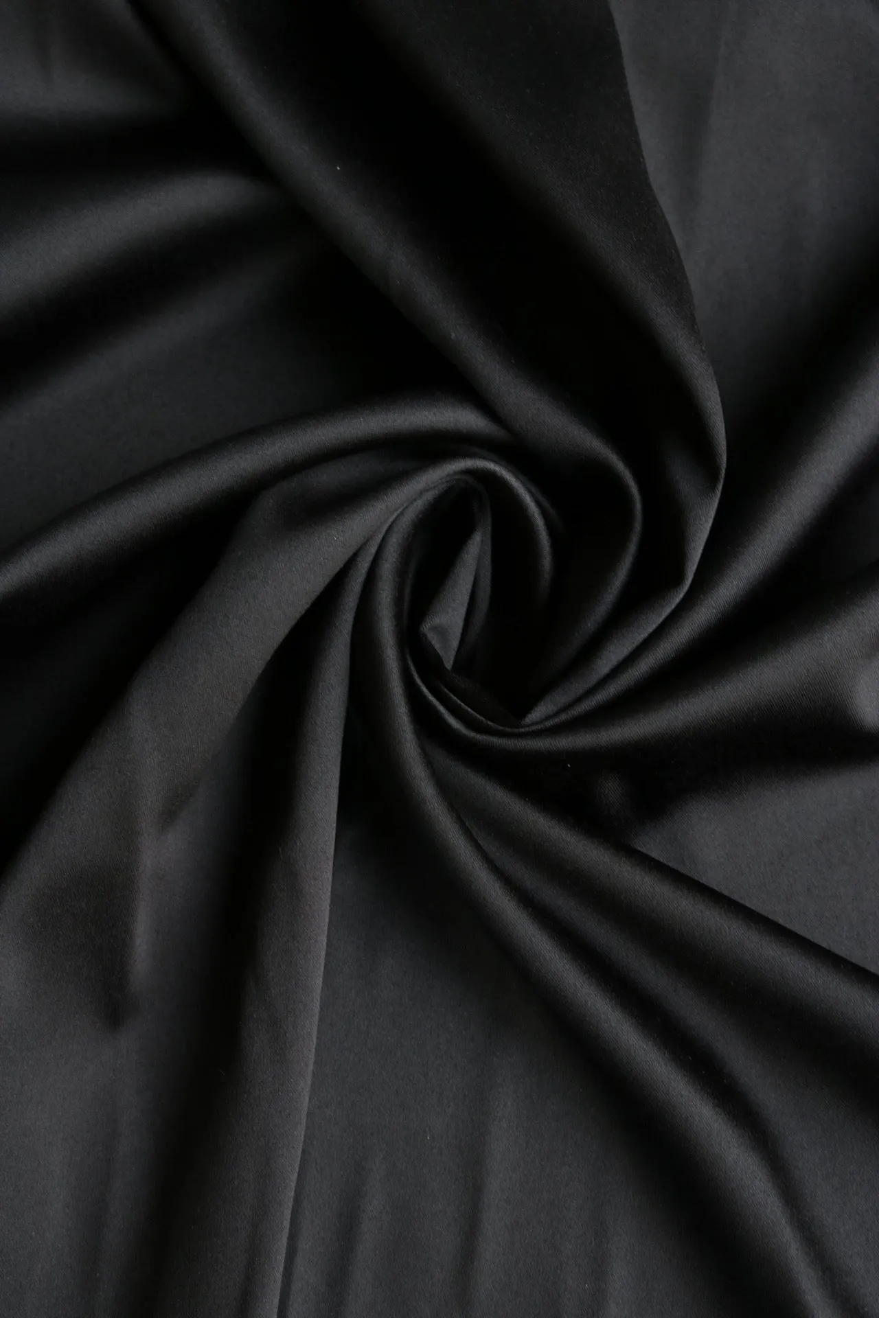 Black Milan Satin