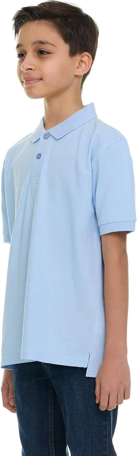 Boys Polo 2-Pack: Premium Comfort and Timeless Style - Perfect for School, Playdates, Church, Birthdays.