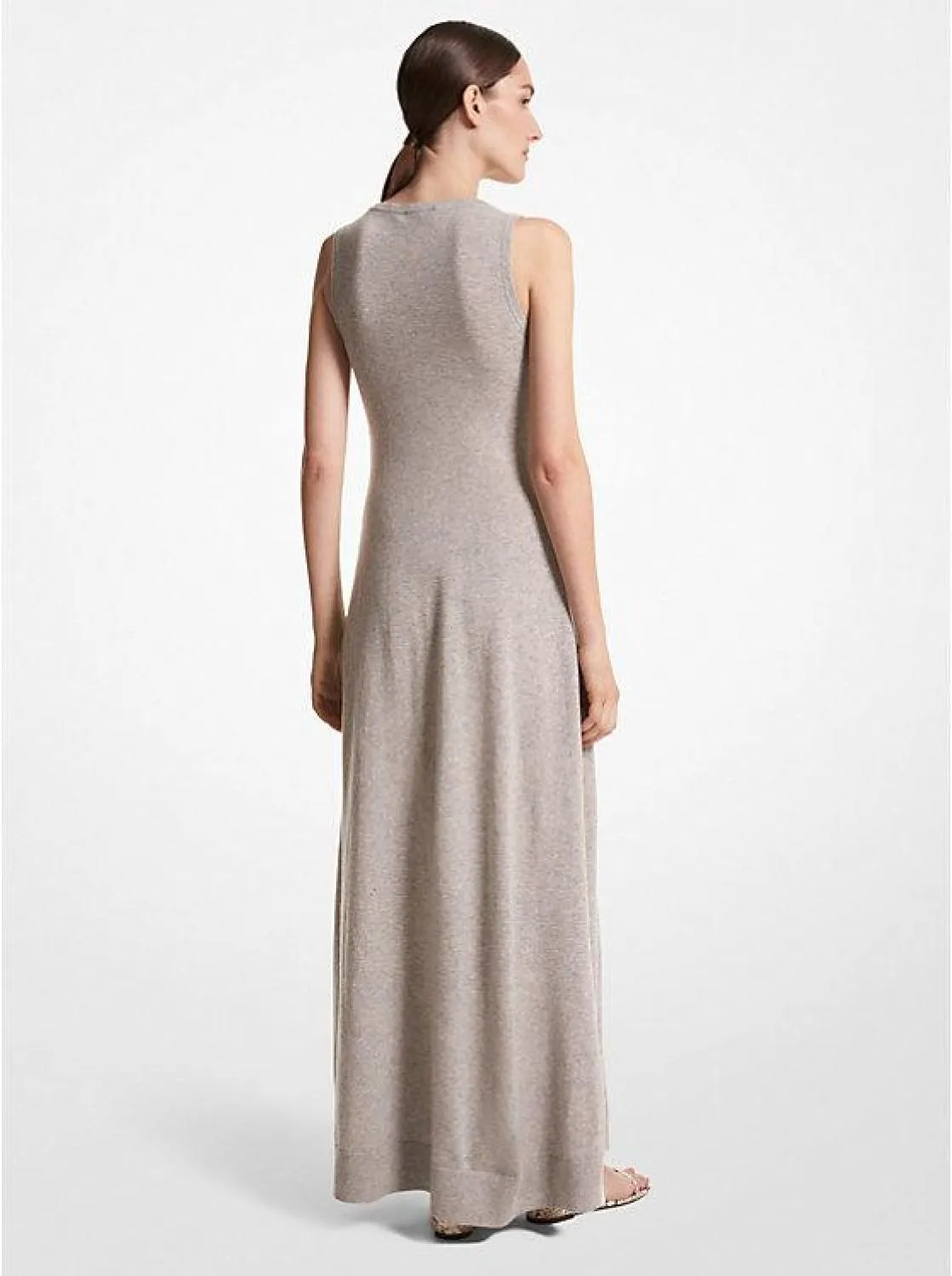 Cashmere Flared Tank Dress