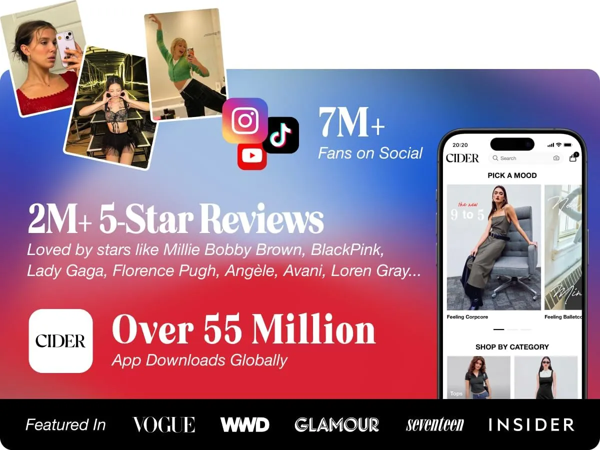 CIDER Milk Tea Pleated Wide Leg Trousers