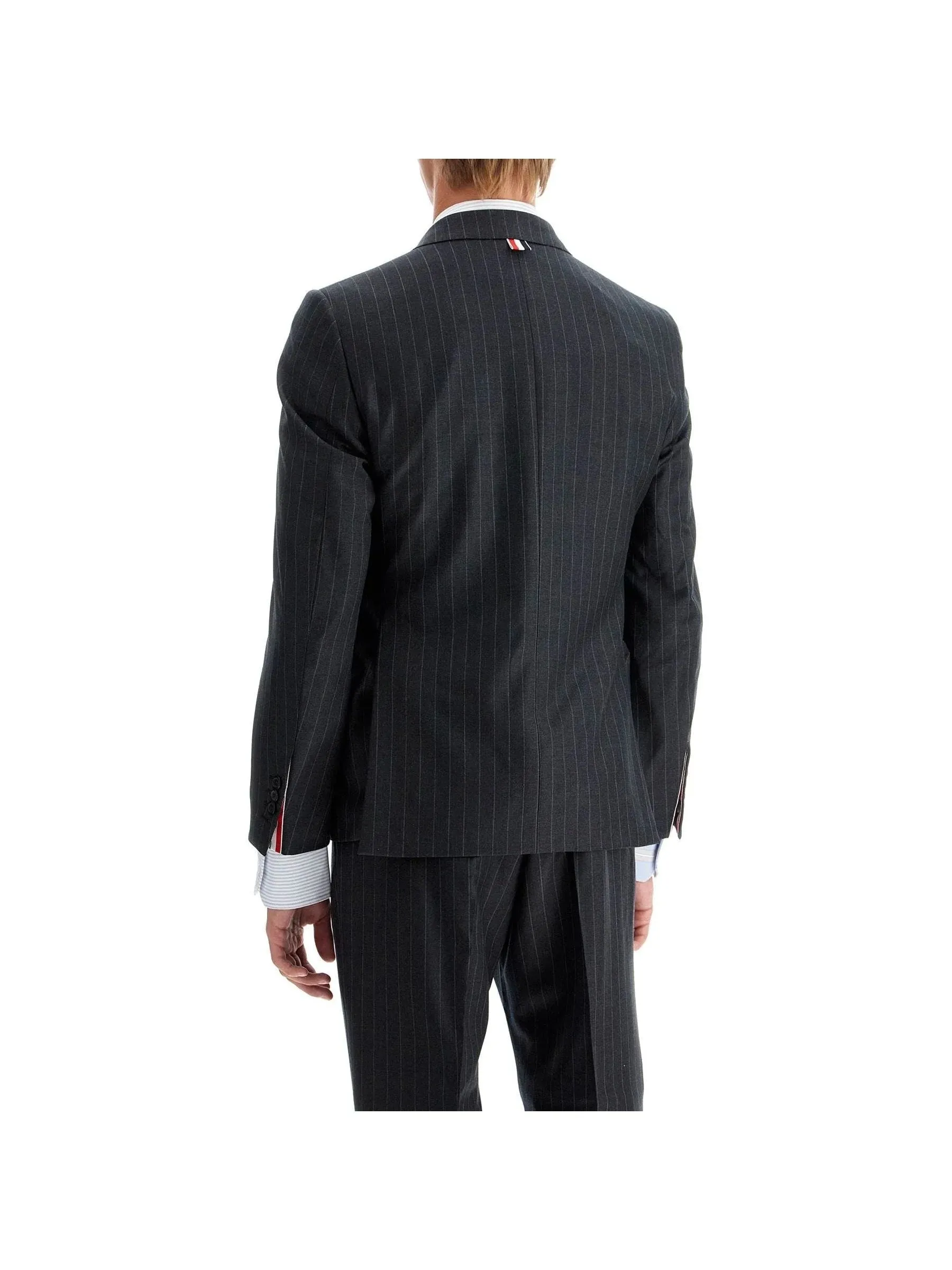 Classic Pinstriped Twill Sport Coat