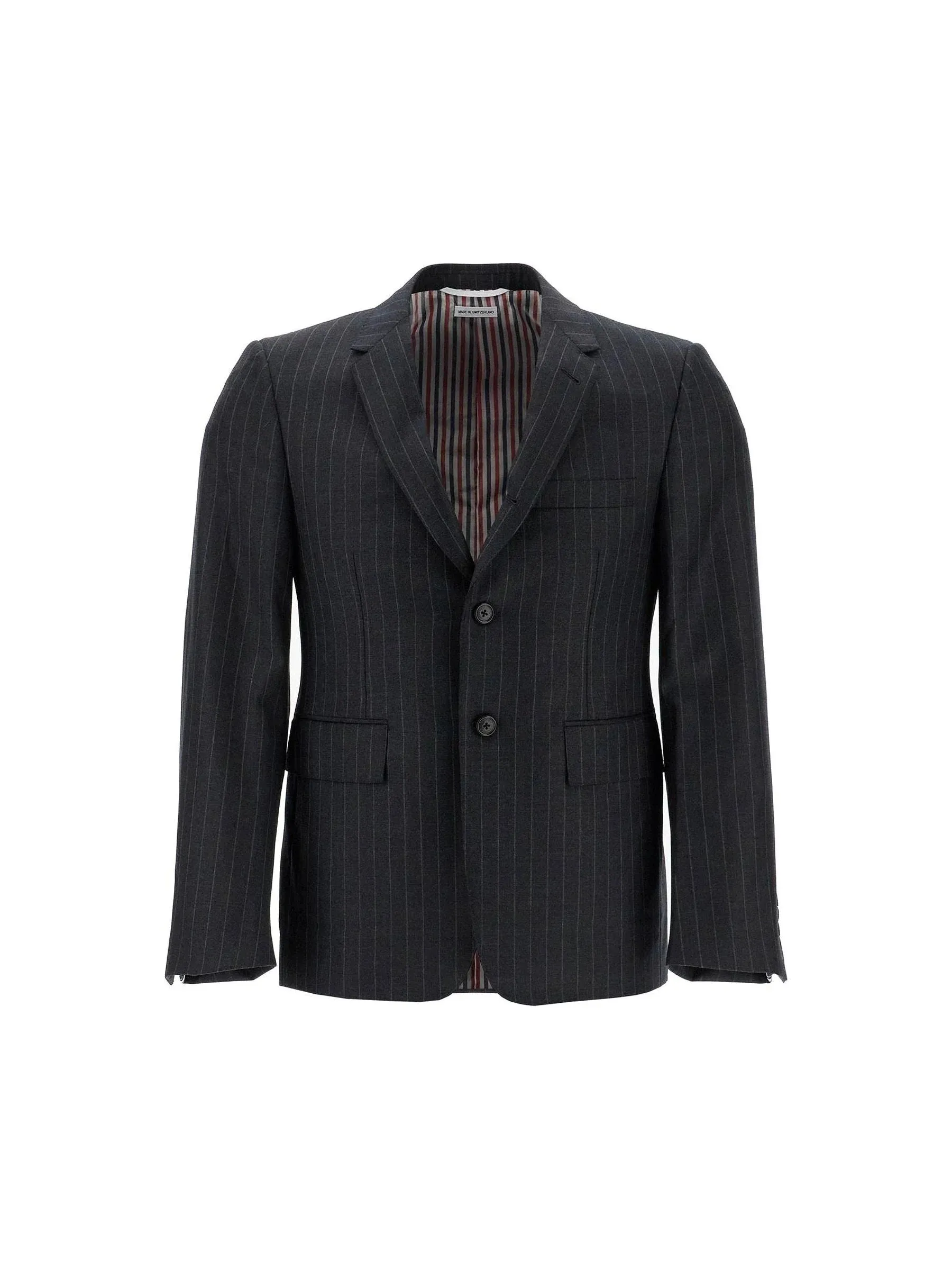 Classic Pinstriped Twill Sport Coat