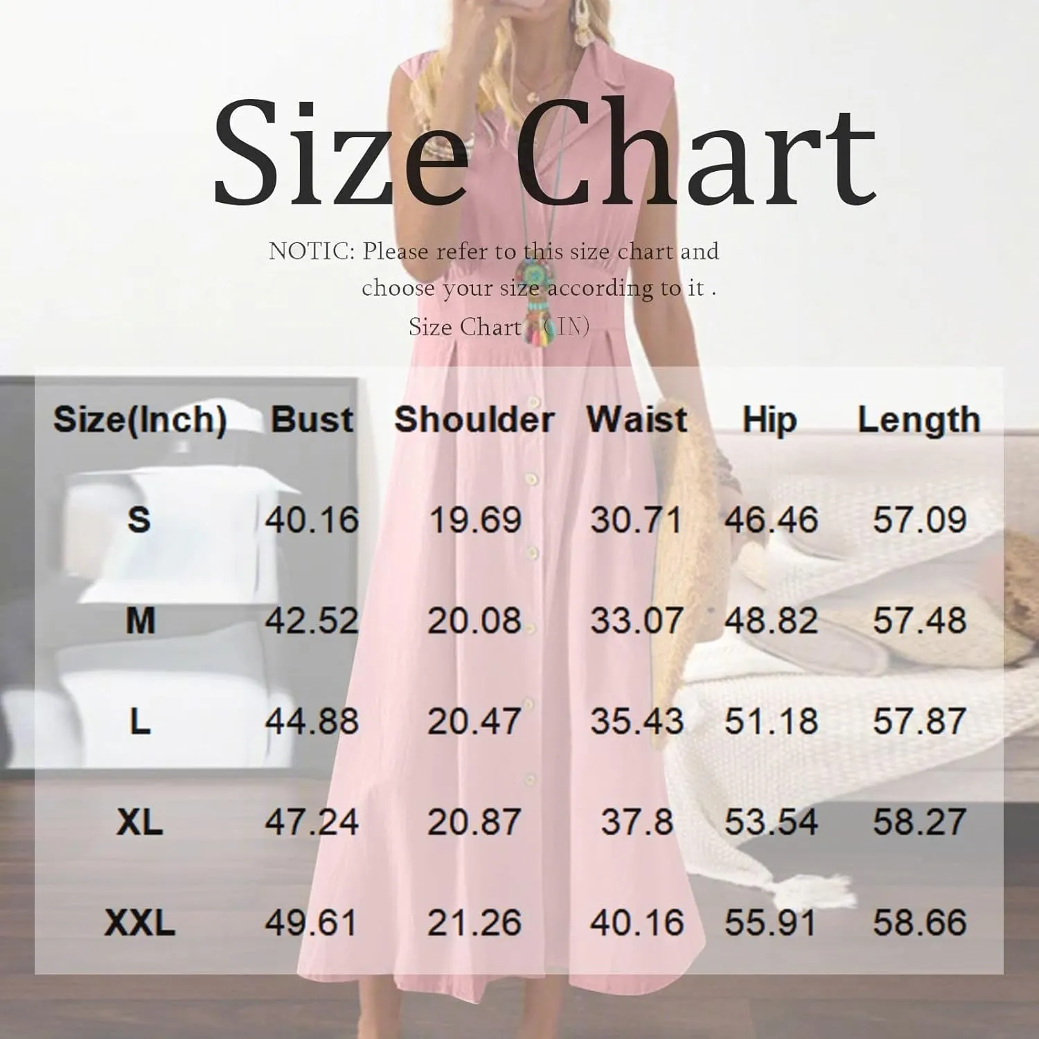 Cotton Linen Dresses for Women 2025 Summer Maxi Sleeveless Dress Button Down Work Dresses Lapel V Neck Lightweight Frocks