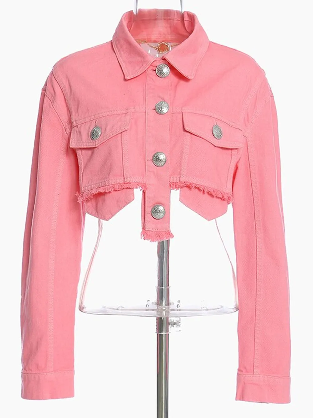 Cropped Denim Jacket