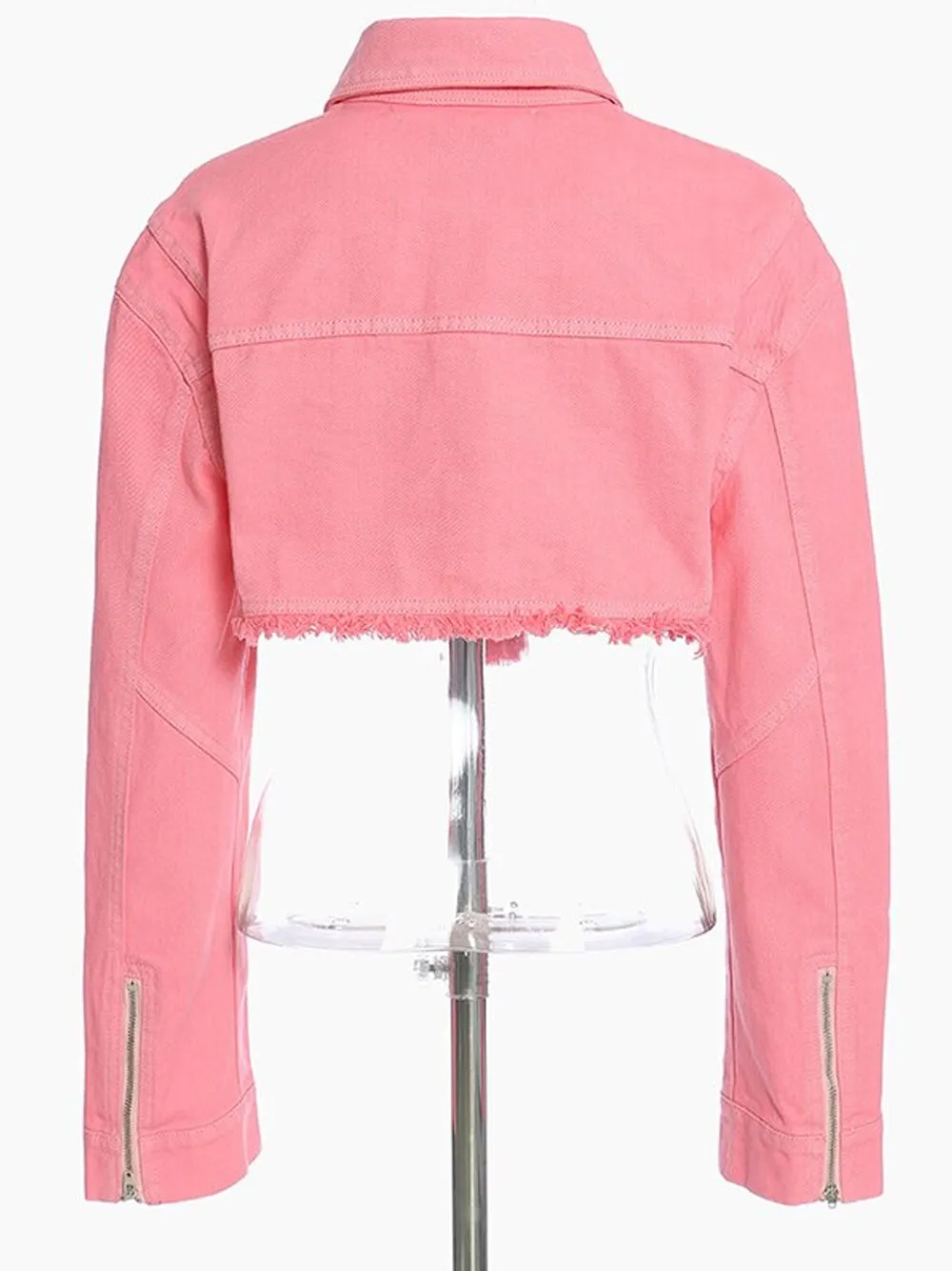 Cropped Denim Jacket