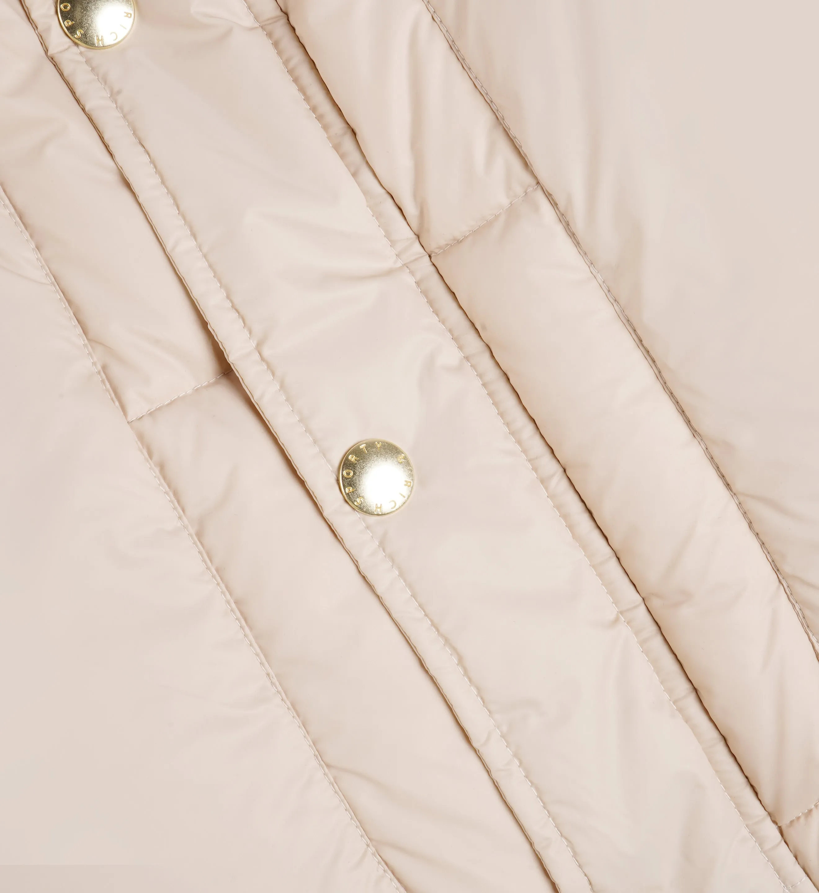 Crown Puffer Vest - Cream