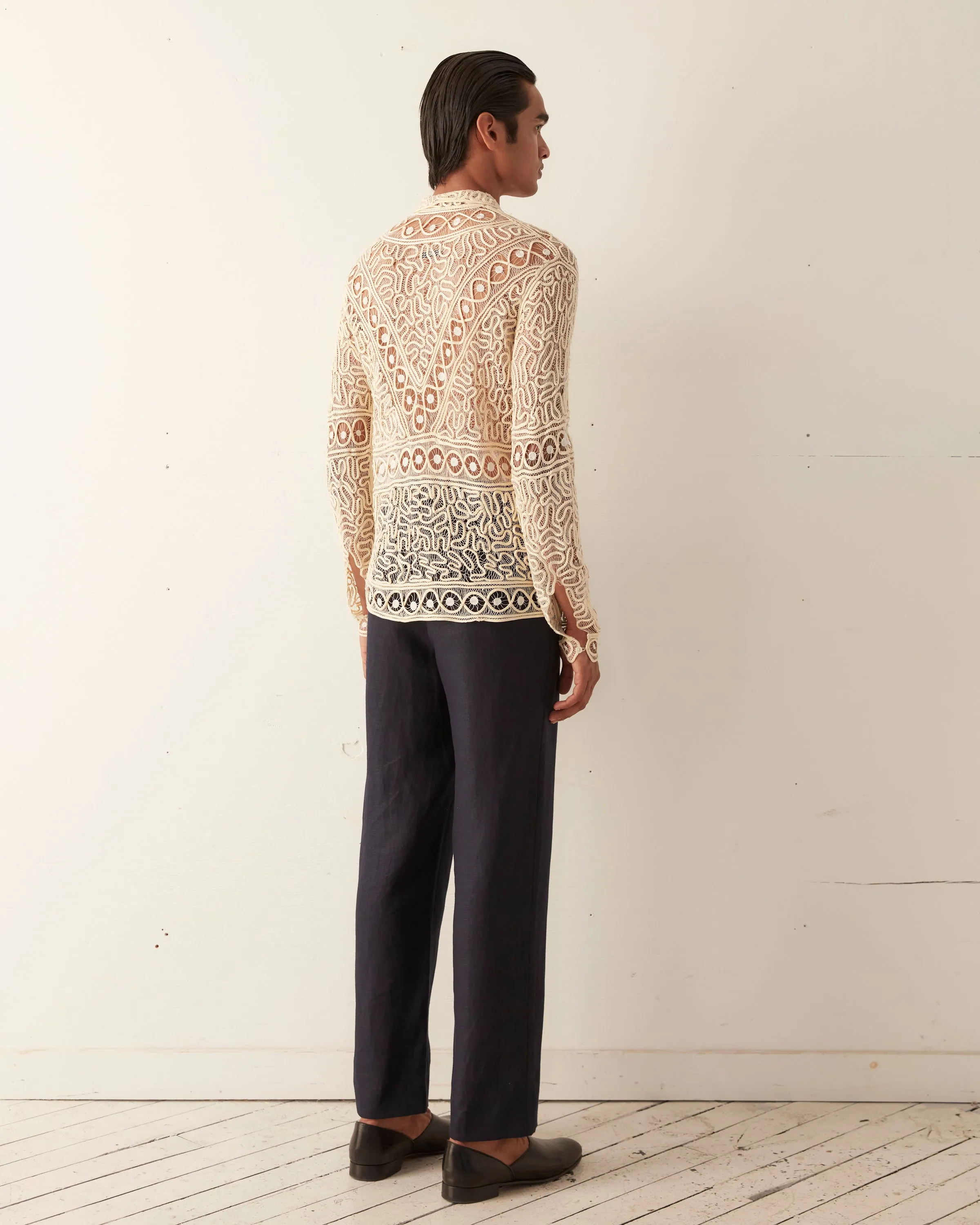 Formal Threadwork Long Sleeve Shirt