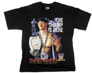 JOHN CENA THE CHAMP IS HERE T-SHIRT LG