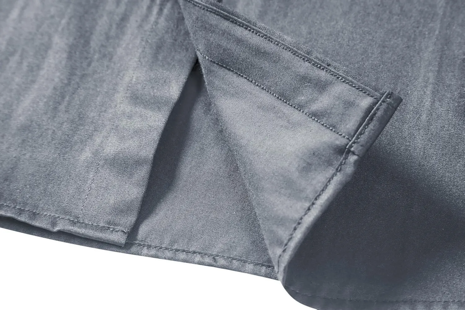 LOCALMODE Mens Stretch Slim Fit Dress Shirts Lightweight Soft Long Sleeve Casual Button Down Shirts