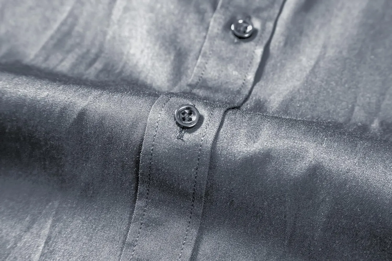 LOCALMODE Mens Stretch Slim Fit Dress Shirts Lightweight Soft Long Sleeve Casual Button Down Shirts