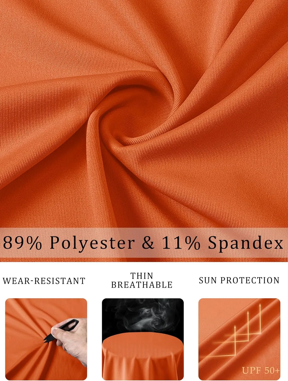 MAGCOMSEN Women's Golf Polo Shirts UPF 50 V Neck Collarless Short Sleeve Shirts Quick Dry Tennis T-Shirts