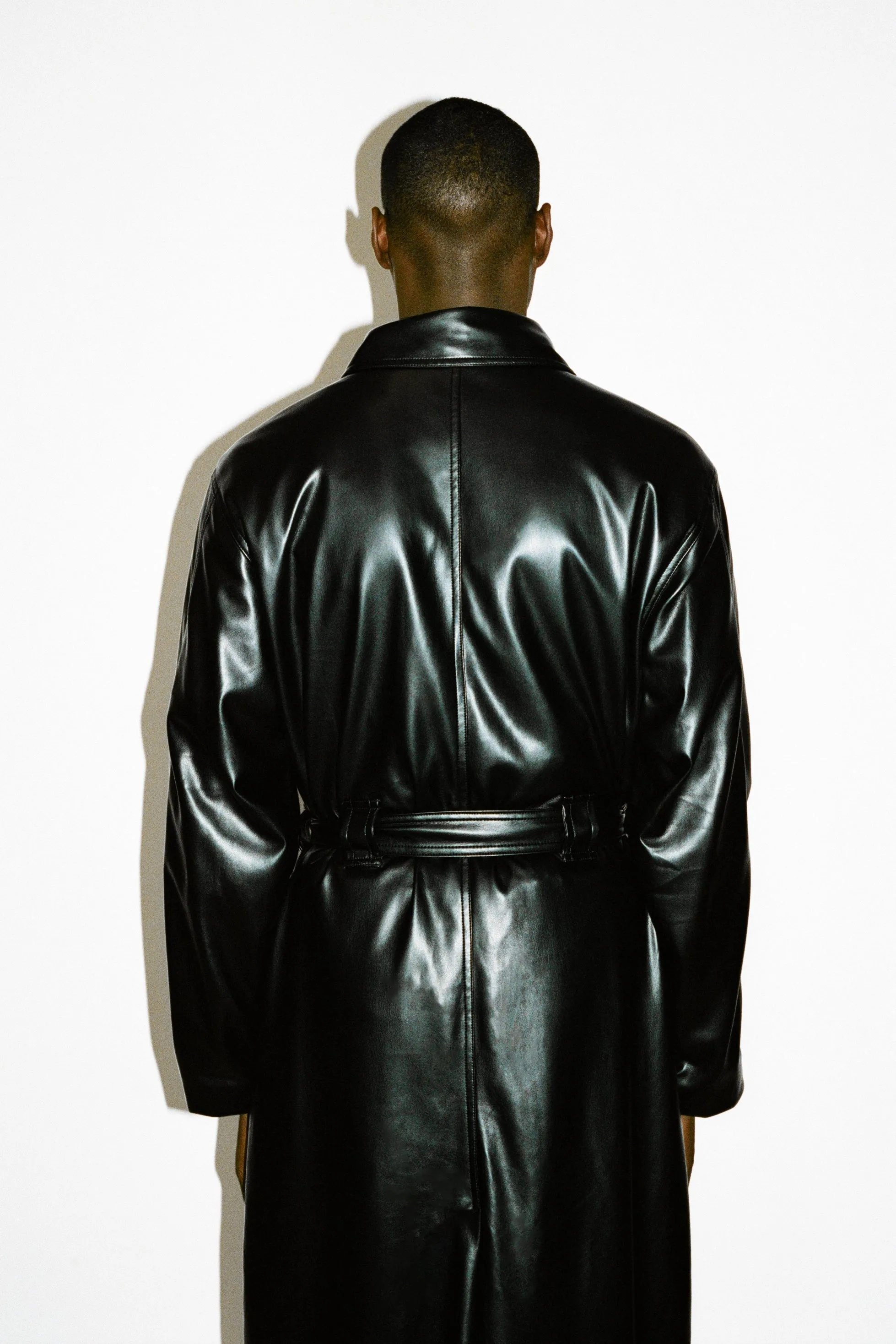 Palladium Vegan Leather Trench | Black