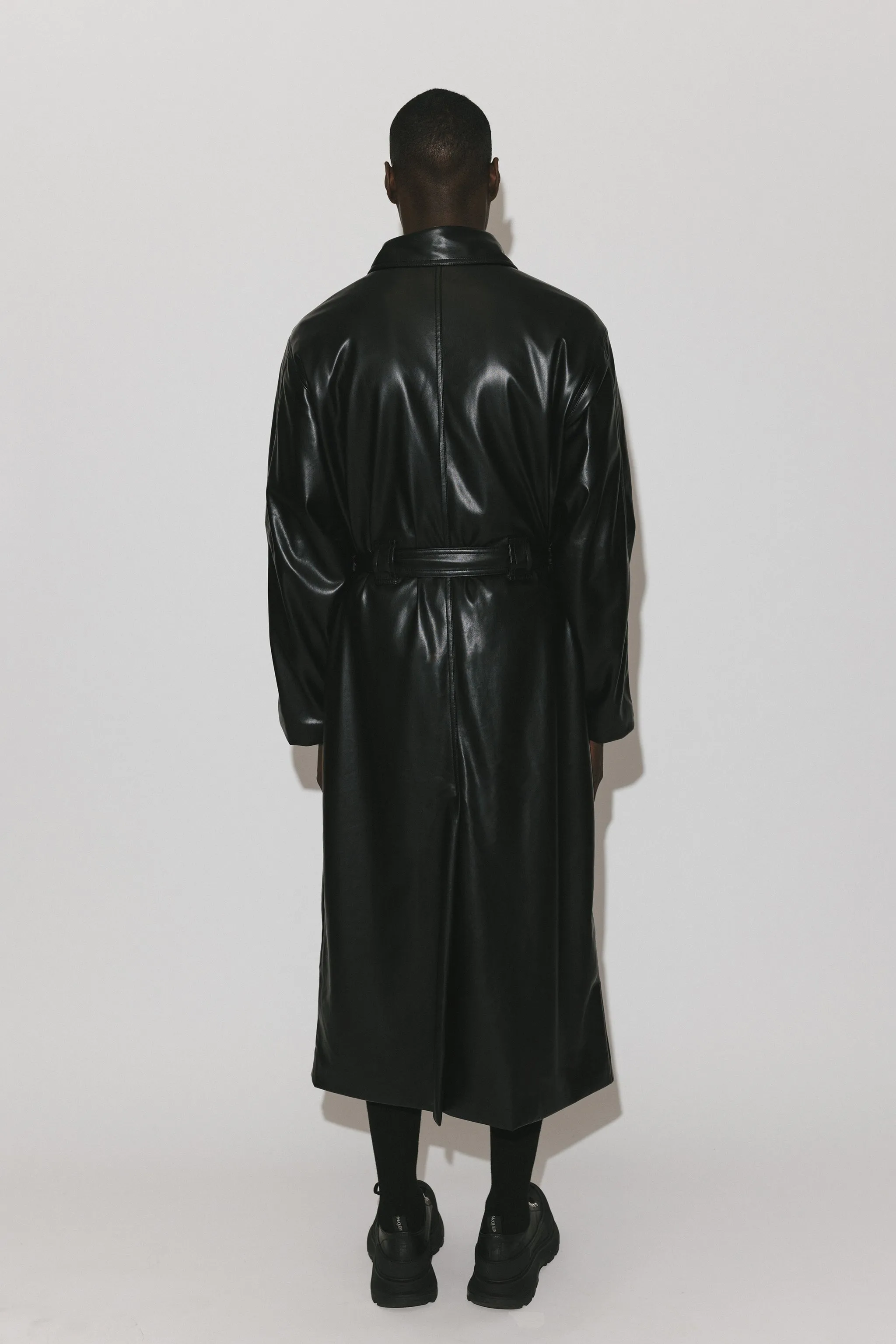 Palladium Vegan Leather Trench | Black