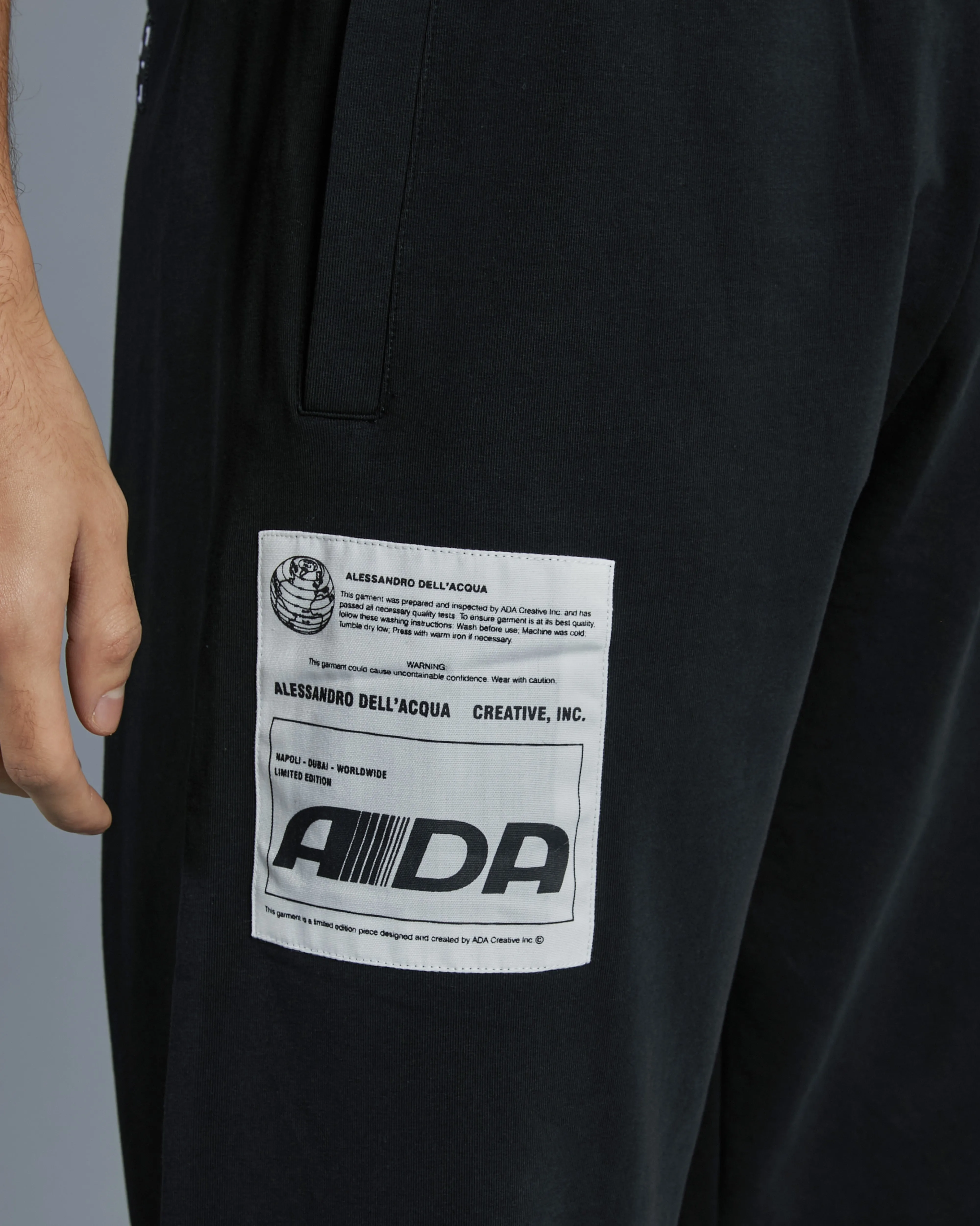 Patched Side Track Pants