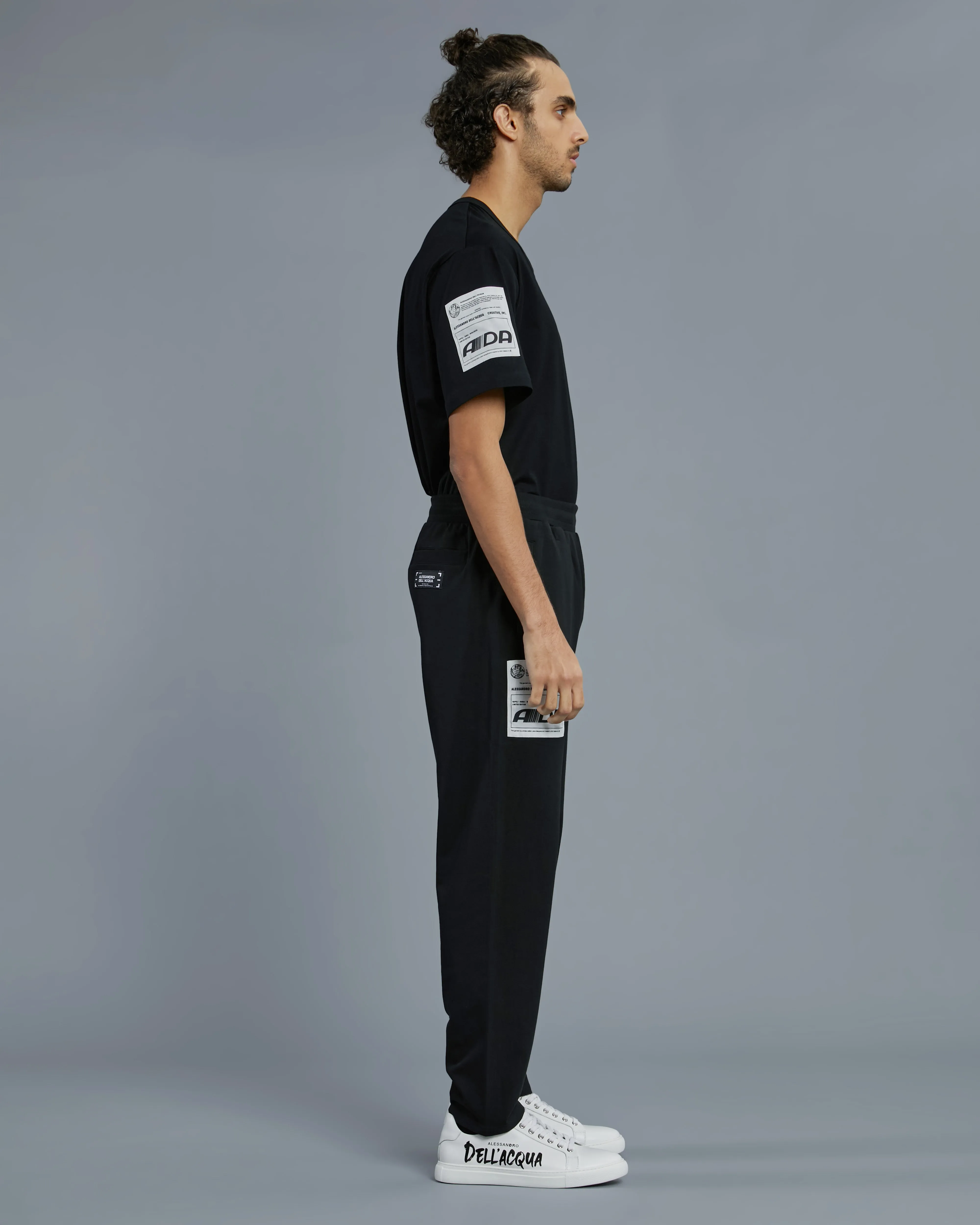 Patched Side Track Pants