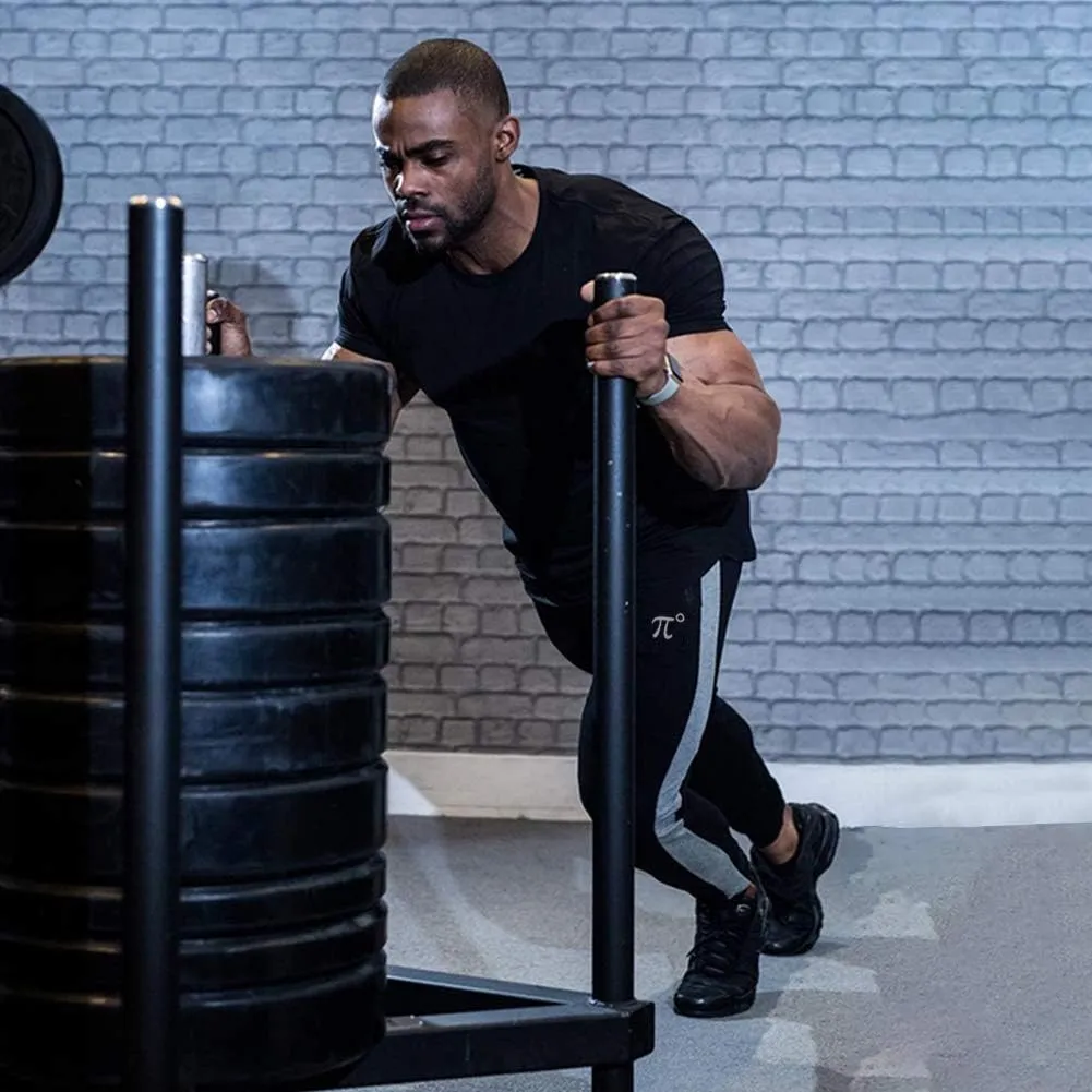 PIDOGYM Men's Track Pants,Slim Fit Athletic Sweatpants Joggers with Zipper Pockets