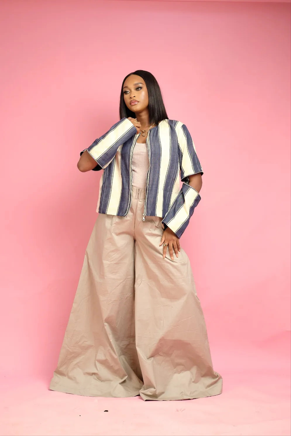Posi Aso oke Jacket