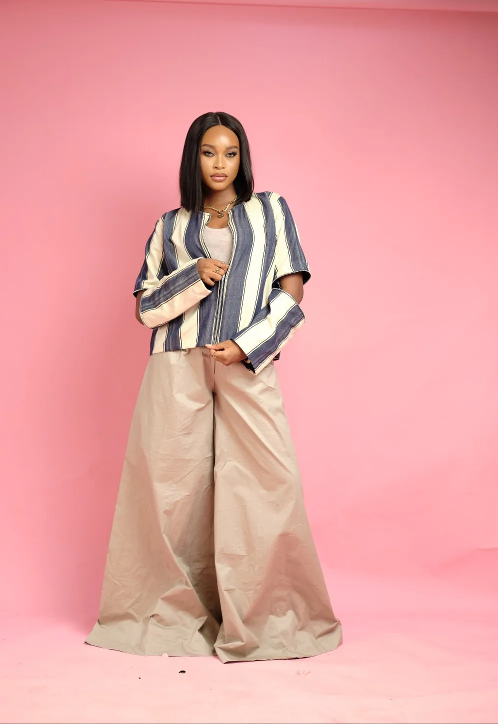 Posi Aso oke Jacket