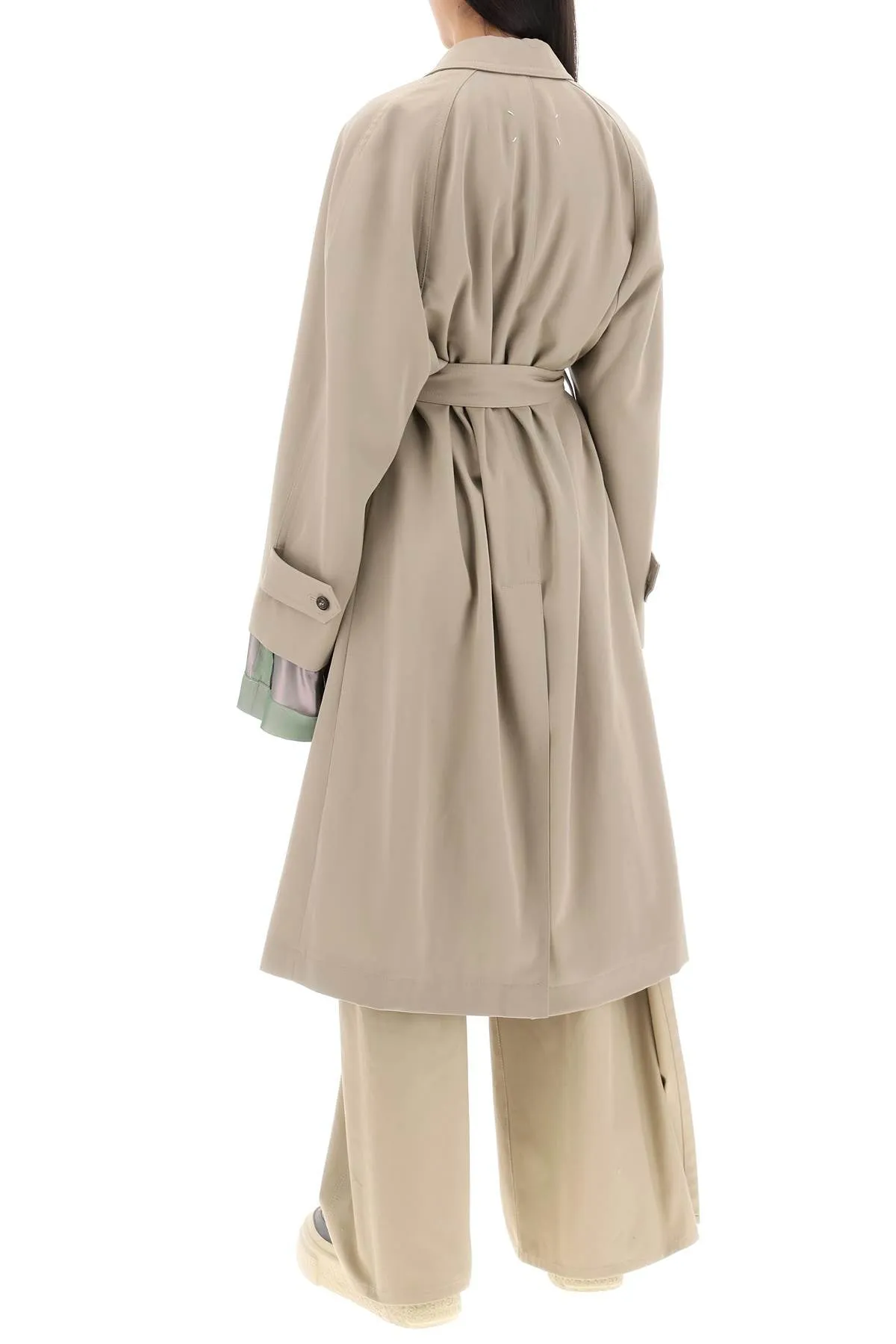 "trench coat with discreet