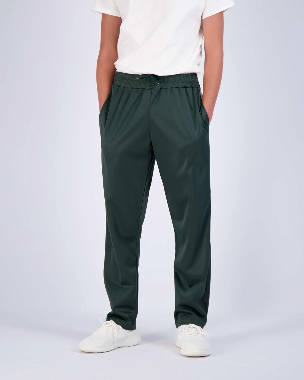 Real Essentials 3 Pack: Boys' Tricot Open Bottom Fleece-Lined Sweatpants with Pockets