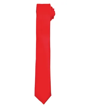 Red - Slim tie