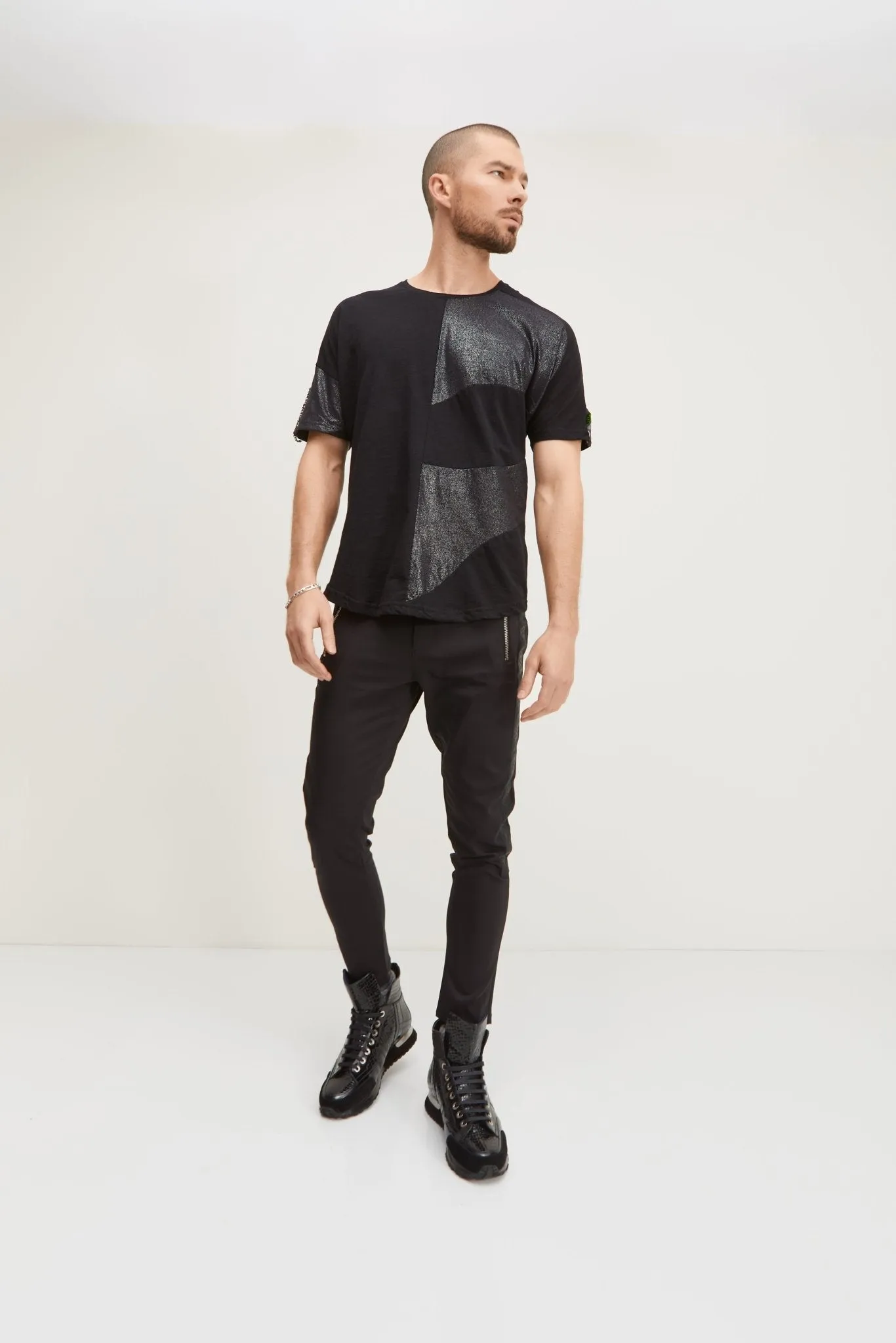Rt's #10 Gauge Ykk Track Pants - Black