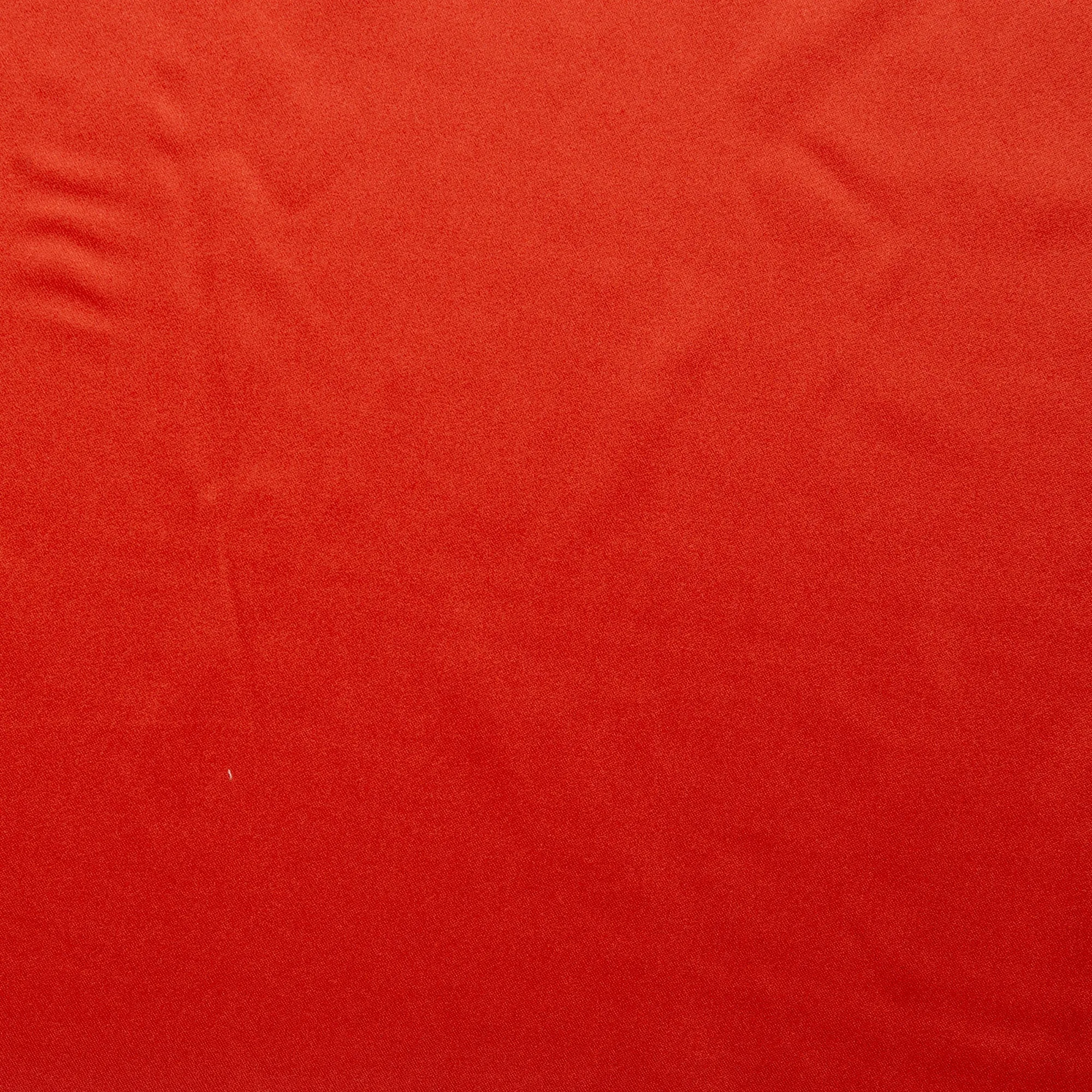 Solid Satin Velvet - CHARLOTTE - Orange