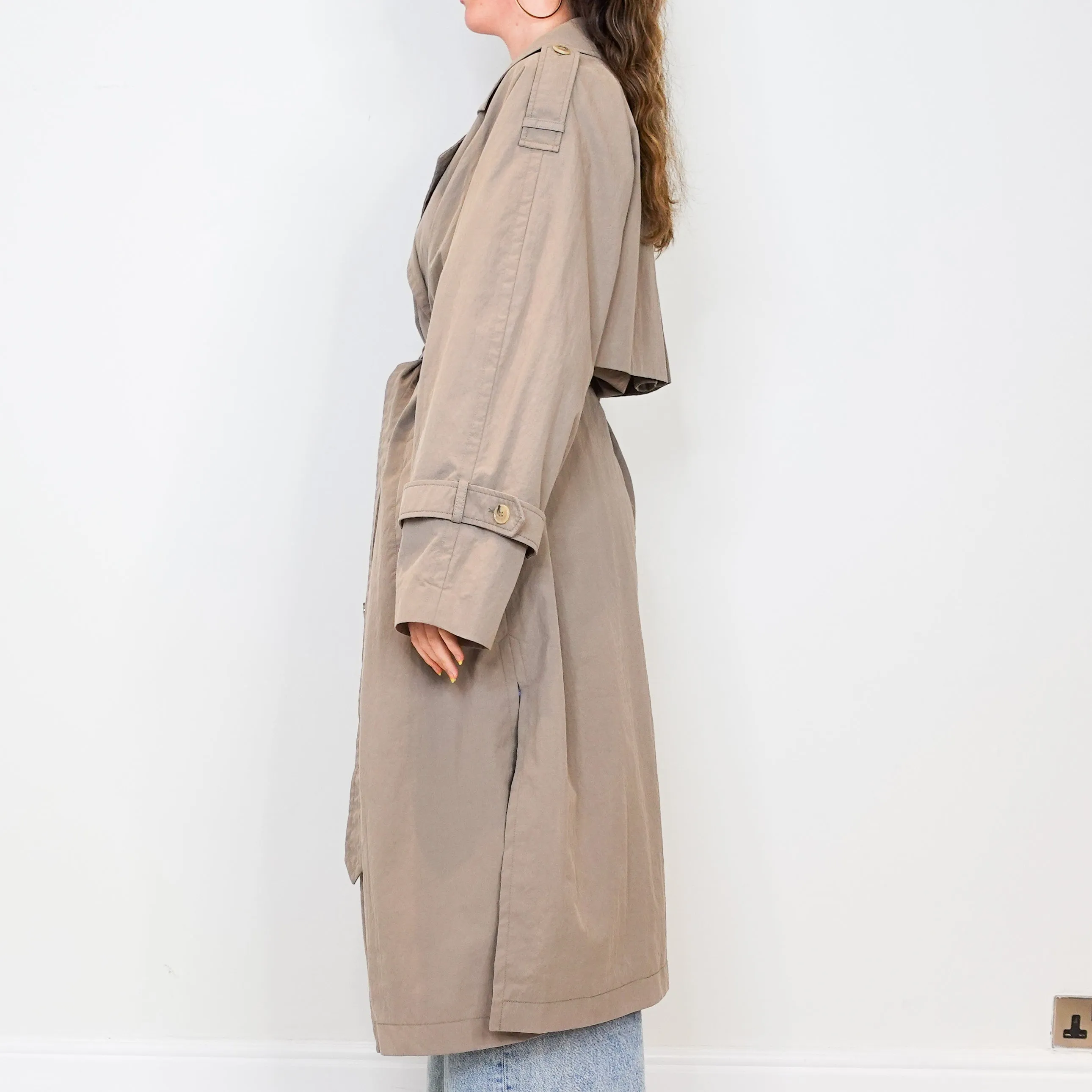 Techno cotton trench RRP £1K