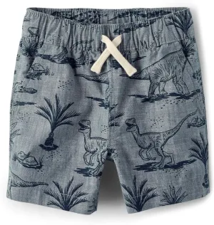 The Children's Place Boys' Uniform Pull on Cargo Shorts