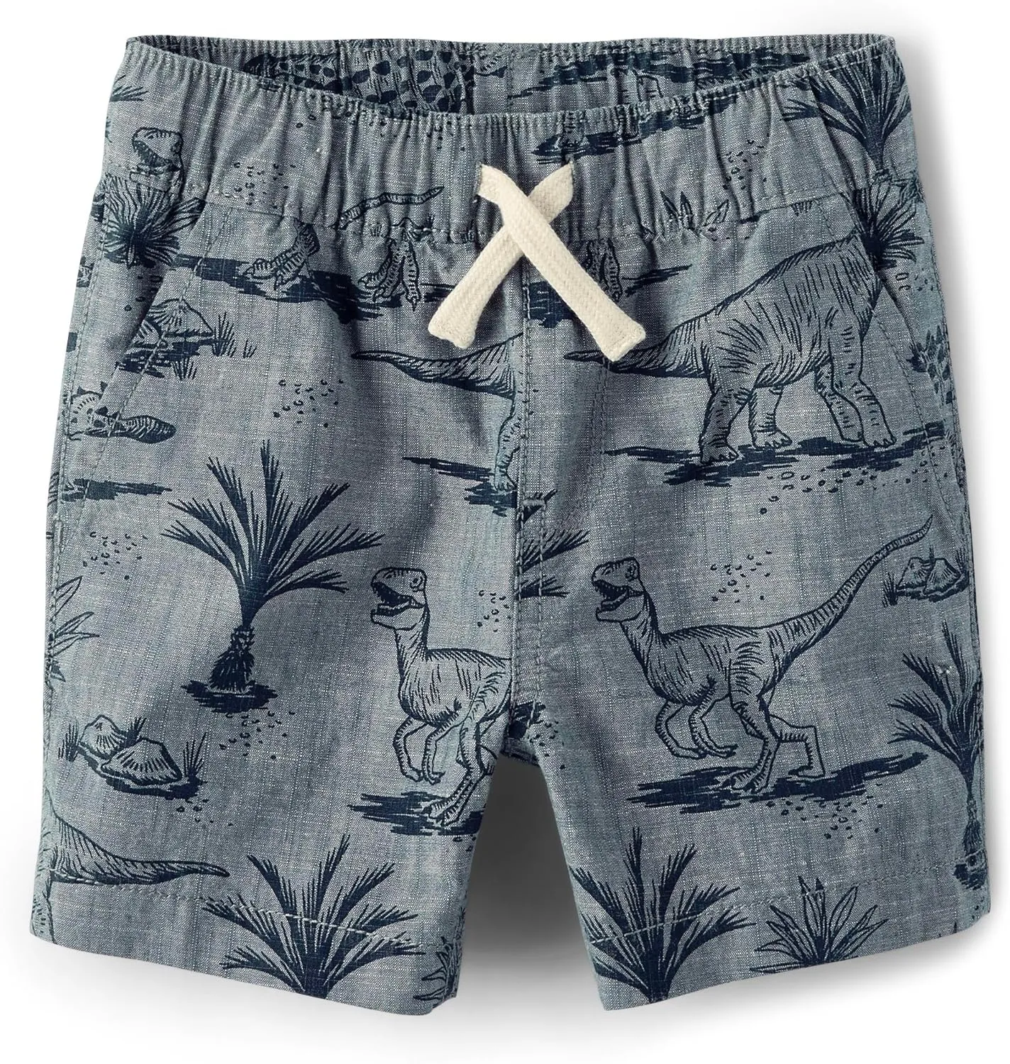 The Children's Place Boys' Uniform Pull on Cargo Shorts