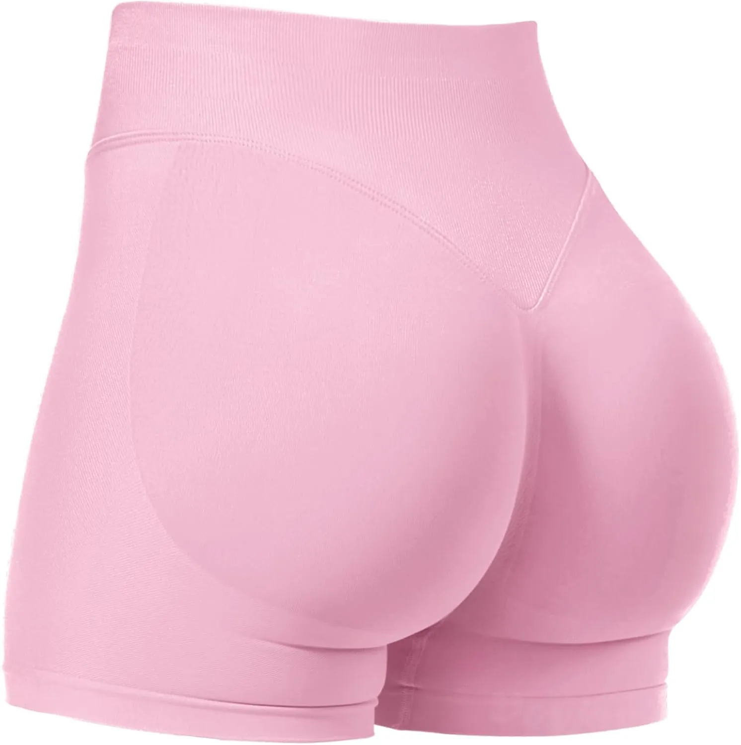 VOYJOY Women Workout Impact Shorts 3.6"/ 4.5"/ 6" Scrunch Butt Lifting Gym Seamless Booty Biker Shorts