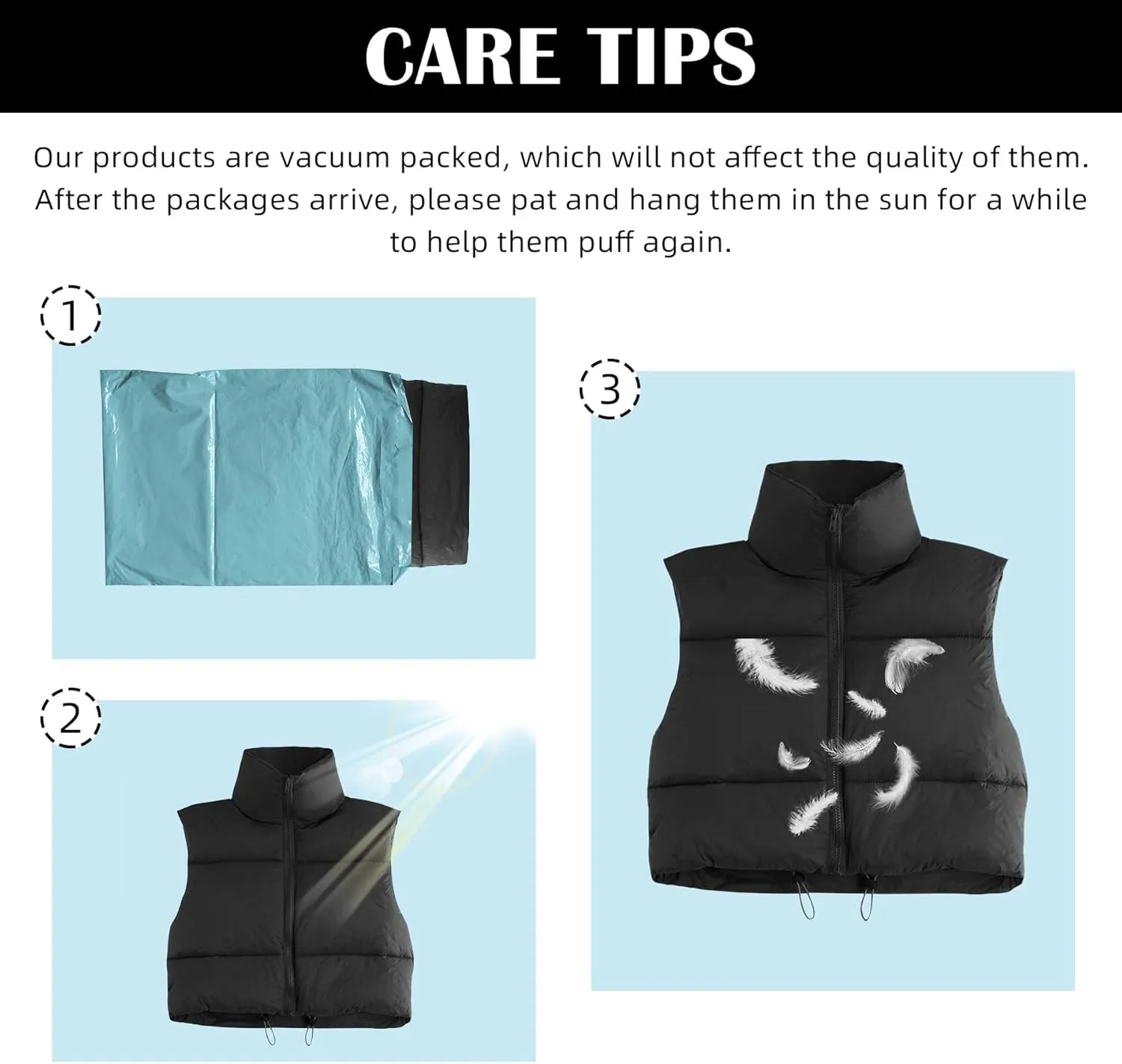 Zando Cropped Puffer Vest Women Sleeveless Outerwear Winter Vest Tops Jackets Lightweight Vests for Women 2025 Trendy Zip